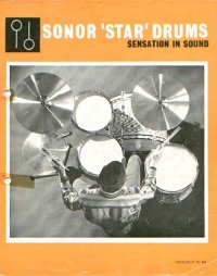 Sonor 1960 catalogue